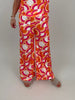 Marlene Hose Kofferstoff Retro Pink/Orange Artikel 6044