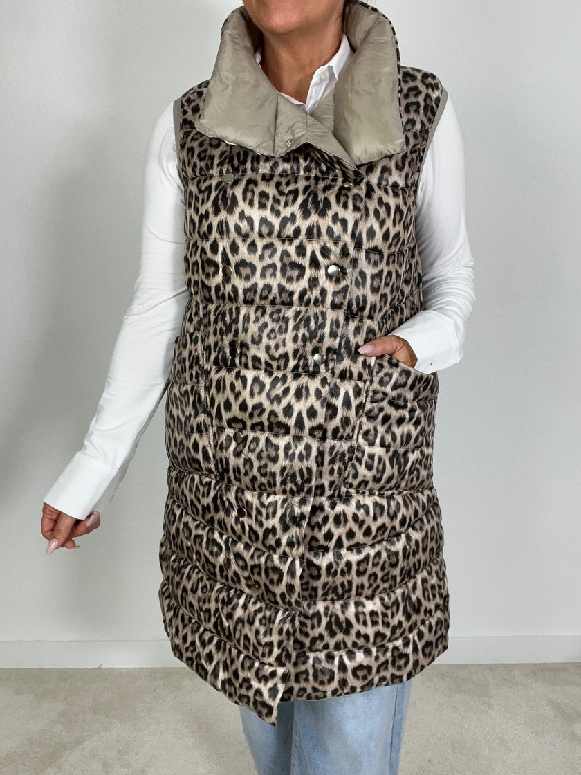Wendeweste in Taupe