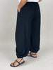 Leichte Ballonhose in Schwarz