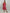 Neckholderkleid Kofferstoff Muster in Rot Artikel 6059