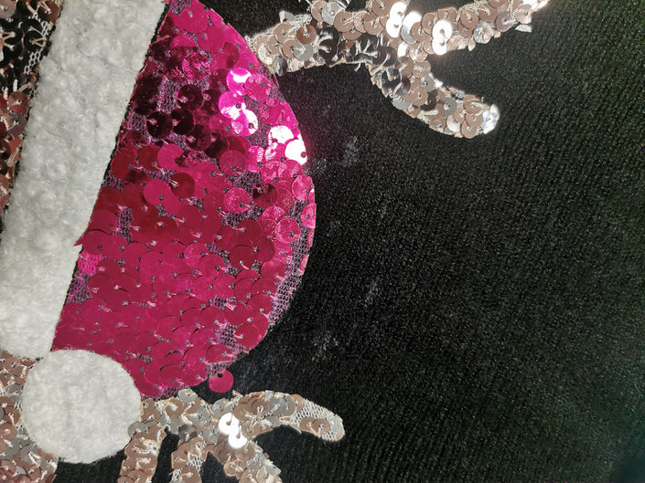 B-WARE Pullover Rentier in Schwarz Artikel 5474