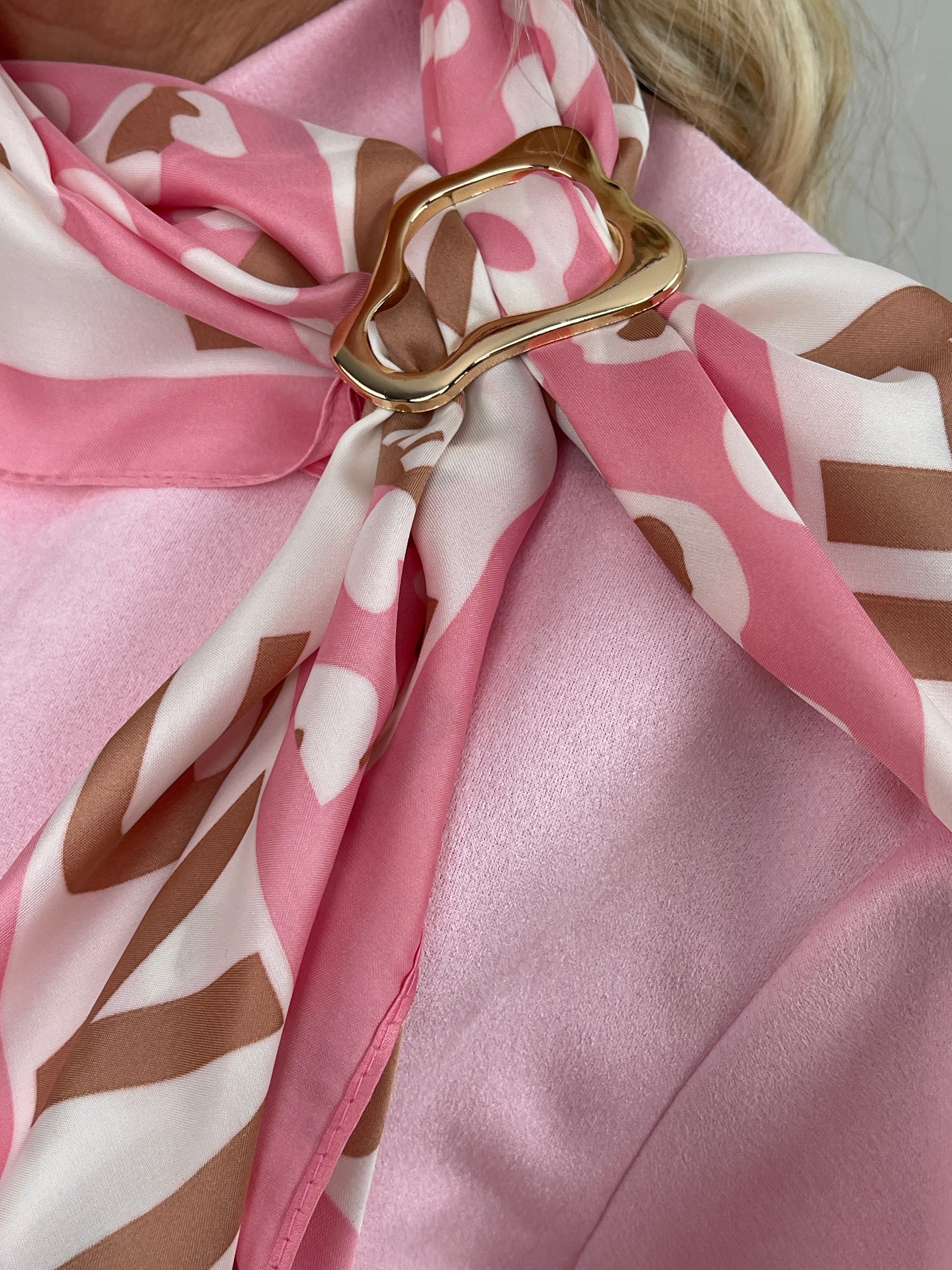 Schalclip in goldfarbener Optik Artikel 6863