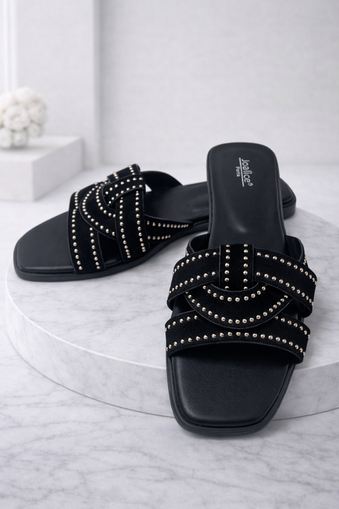 Sandalen in Schwarz Art. 6974