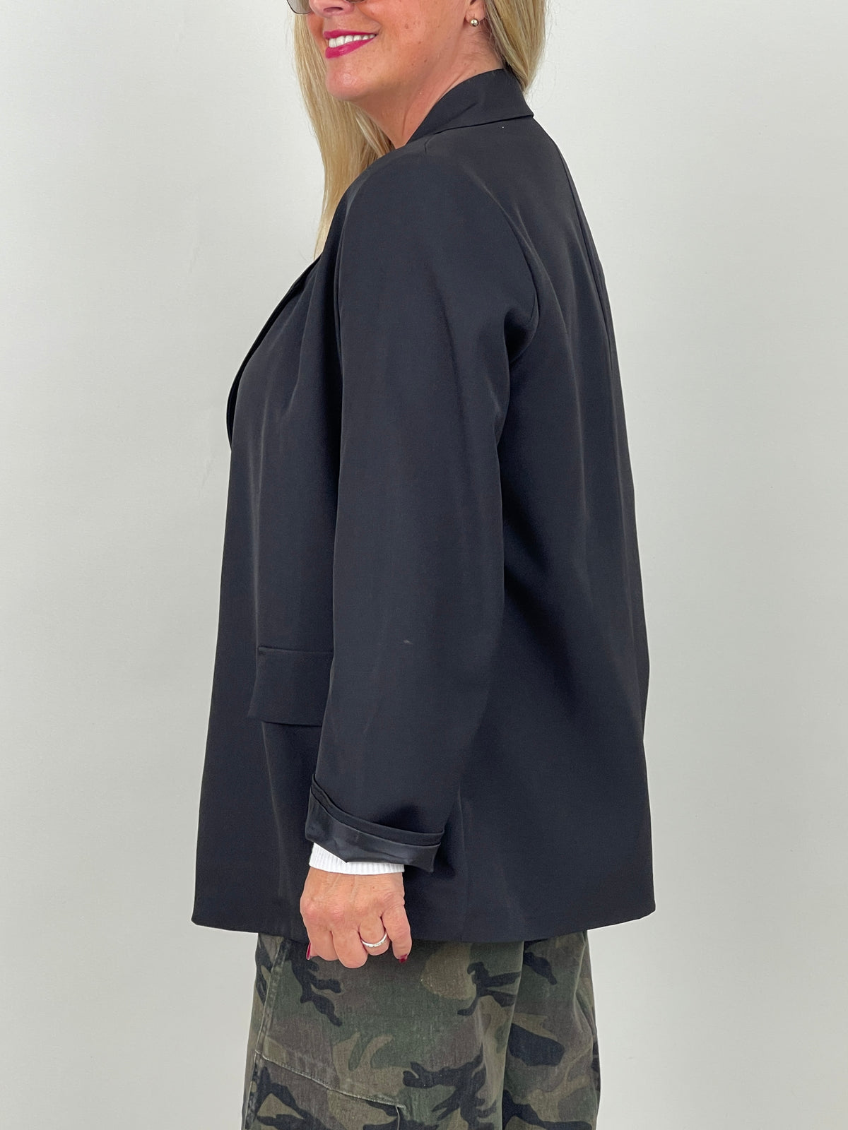 Blazer in Schwarz