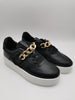 Sneaker mit Kette Schwarz Artikel 2322