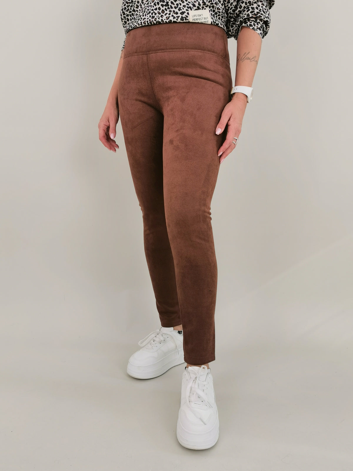 Leggings Velours in versch. Farben