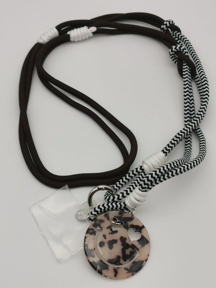 Handykette in Mokka/Muster Artikel 6412