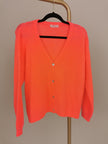 Cardigan Uni mit Knopfleiste in versch. Farben Artikel 5587