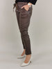 Jogpants Lederoptik Leokordel in Mokka Artikel 6326