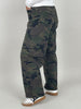 Jeans Barrel-Schnitt Camouflage