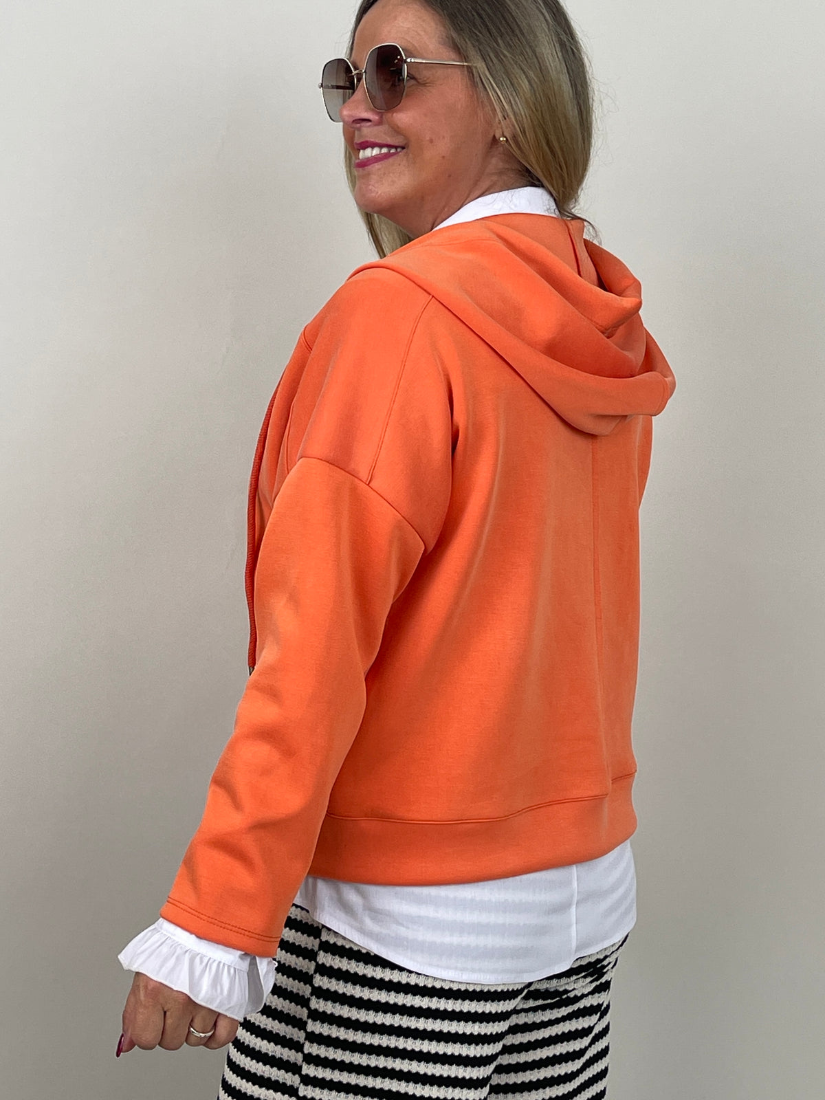 Hoodie Soft in Orange