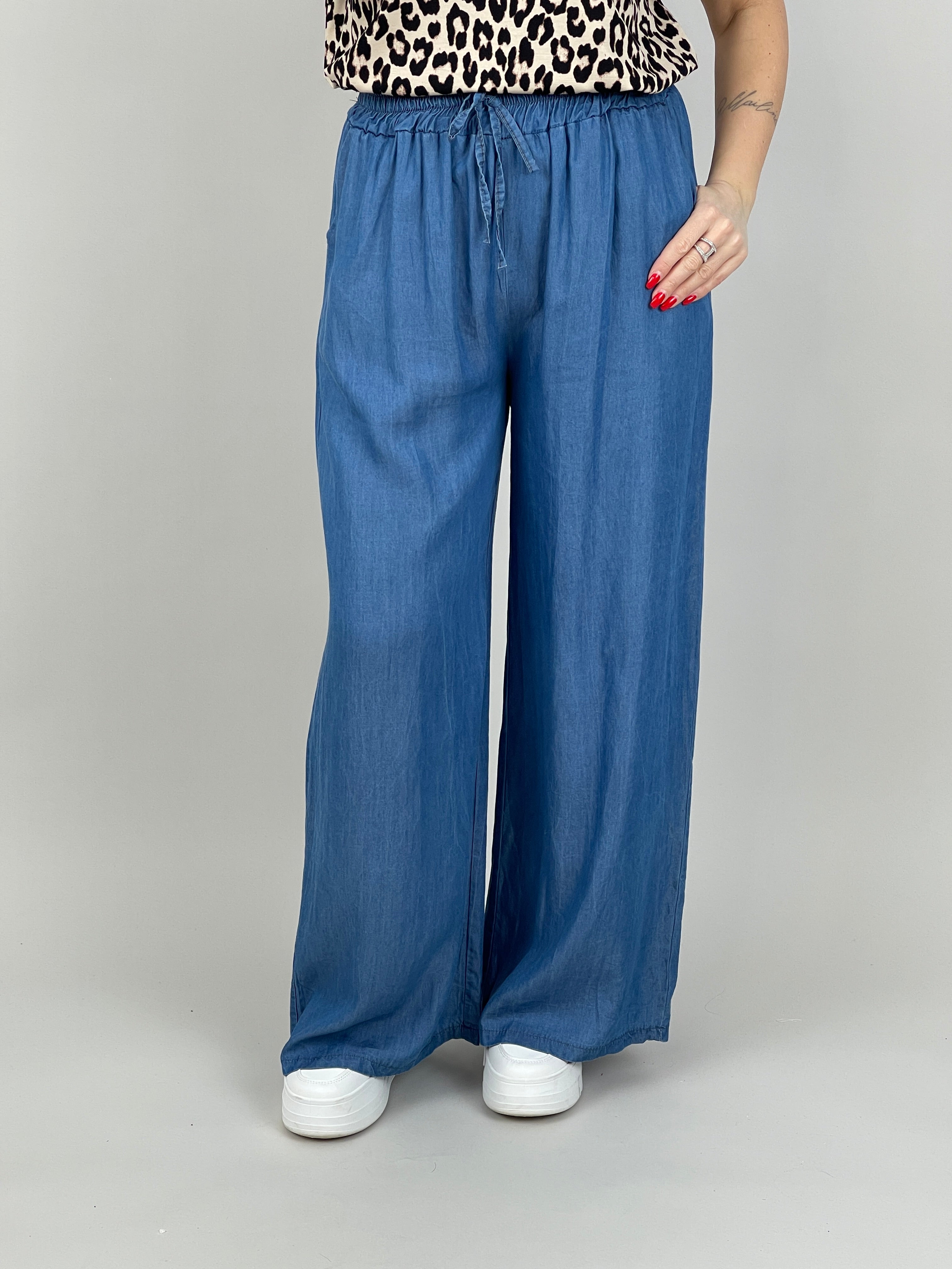 Hose Marlene Jeansoptik dunkel