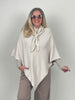 Poncho in Beige
