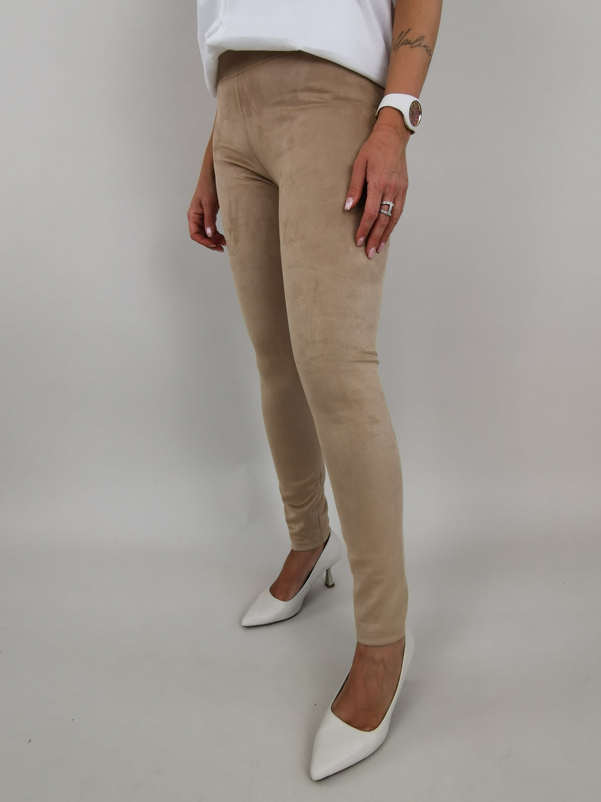 Leggings Velours in versch. Farben