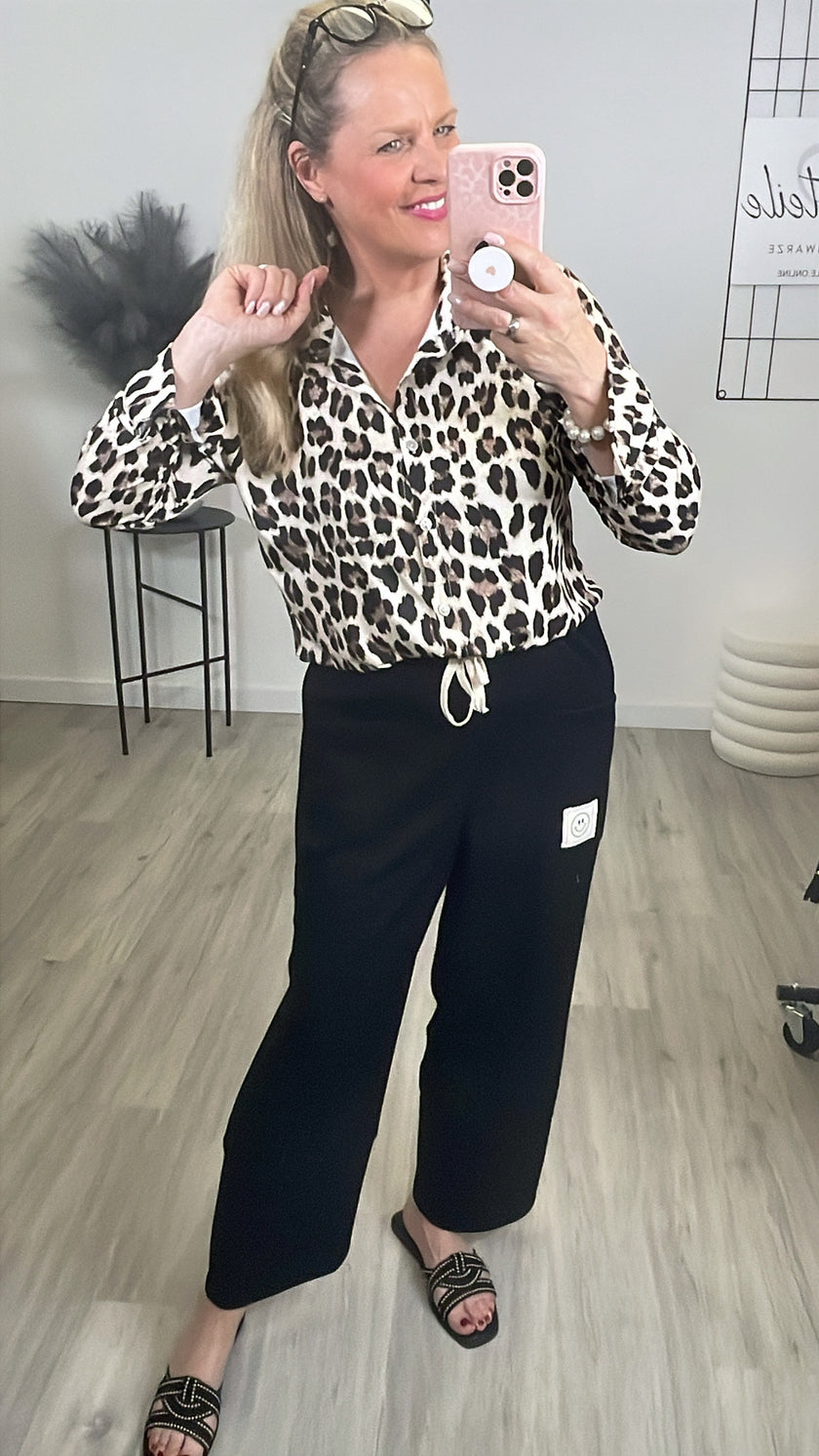 Bluse Kofferstoff Leo Art. 7042