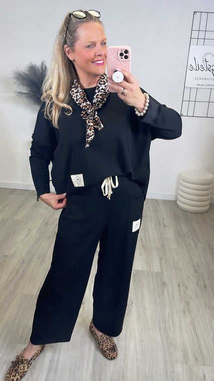 2-Teiler Soft in Schwarz