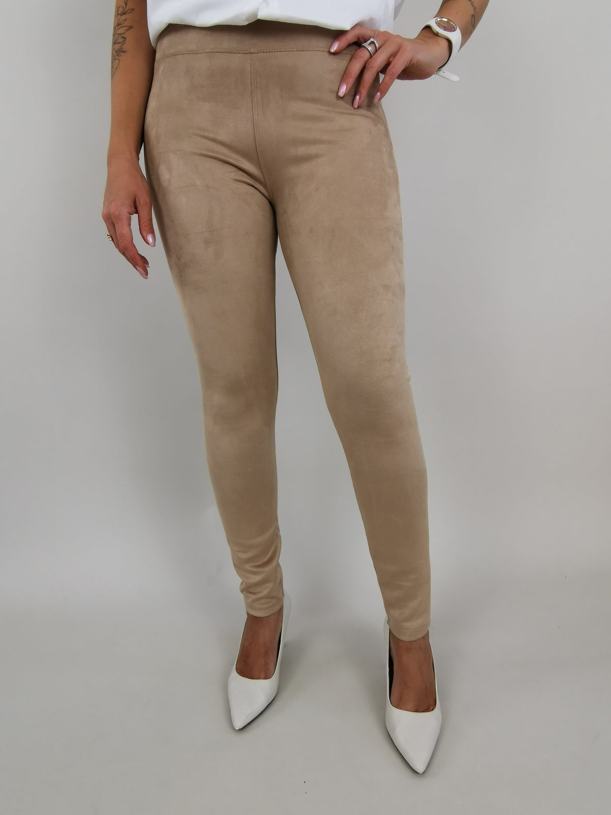 Leggings Velours in versch. Farben