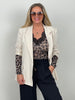 Langarmshirt Leo mit Cashmere und  Spitzenausschnitt