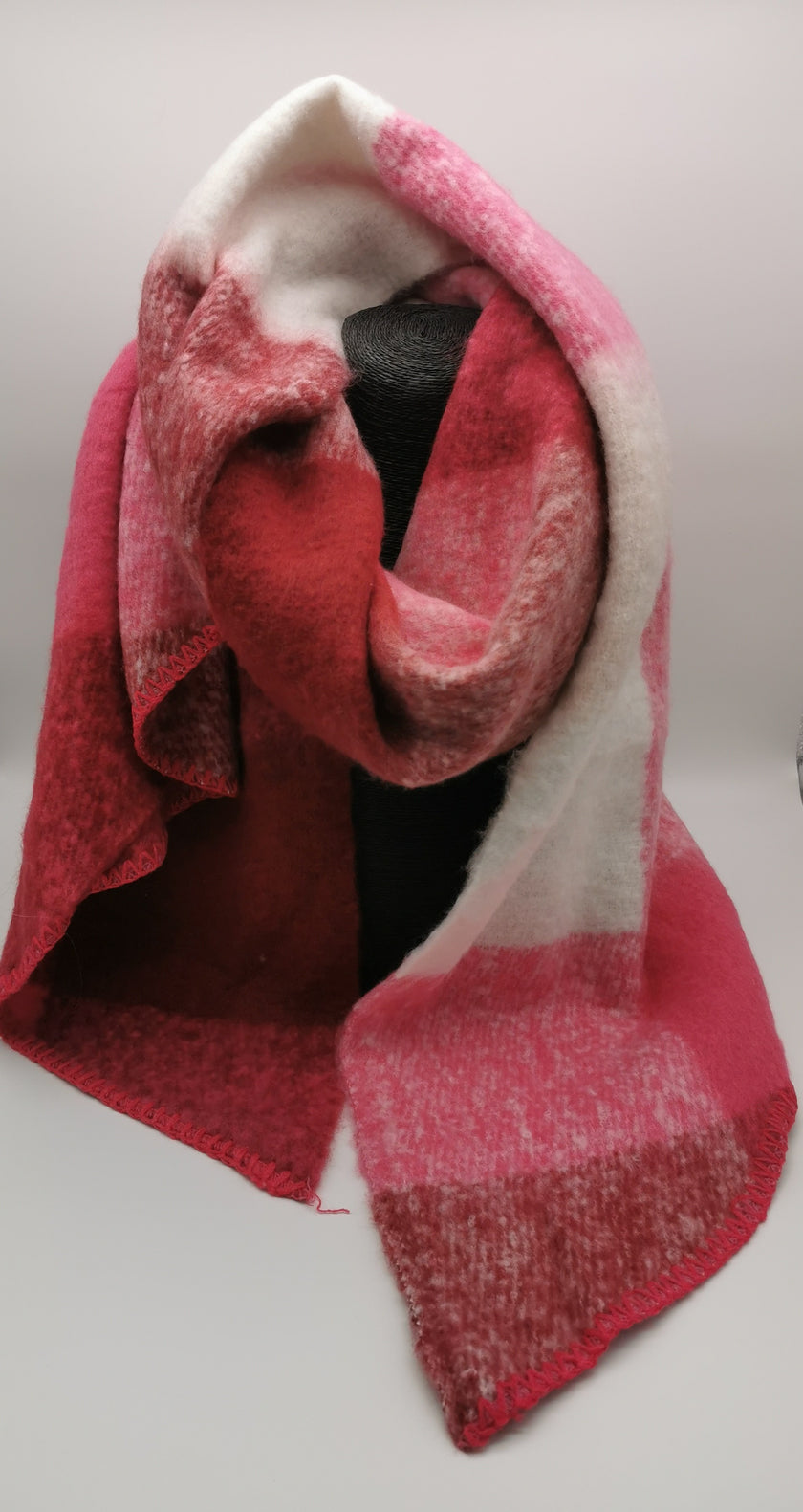 Schal Kariert in Pink Art. 3154