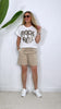 Shorts mit Leo Details in versch. Farben Artikel 4131