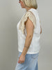 Top Boho in Weiß