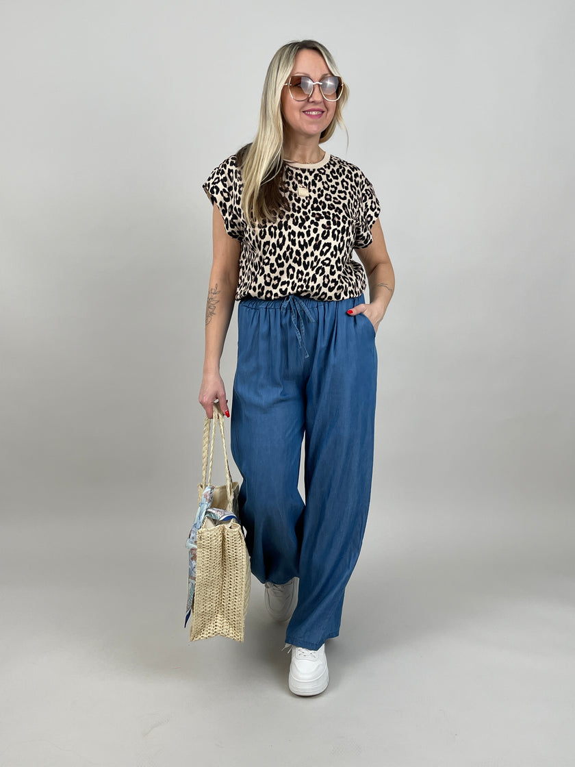 Hose Marlene Jeansoptik dunkel
