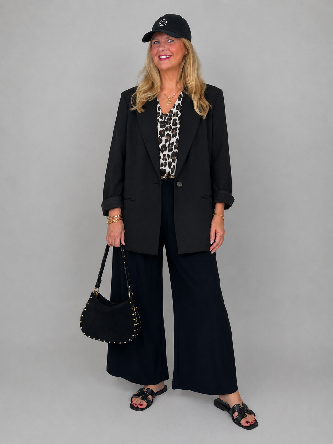 Blazer in Schwarz