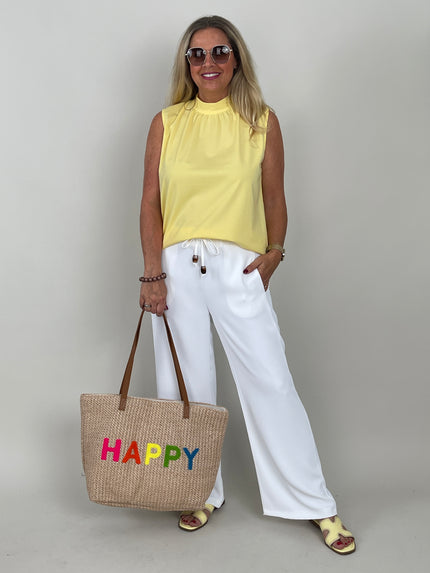 Top Butterstoff in Gelb
