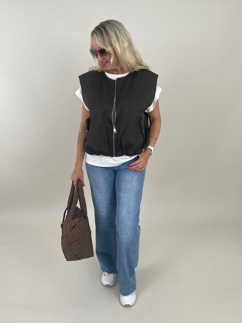 Weste in Braun Artikel 6201