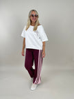 Sweatshirt Kurzarm mit Rückenprint in Weiß Artikel 6272