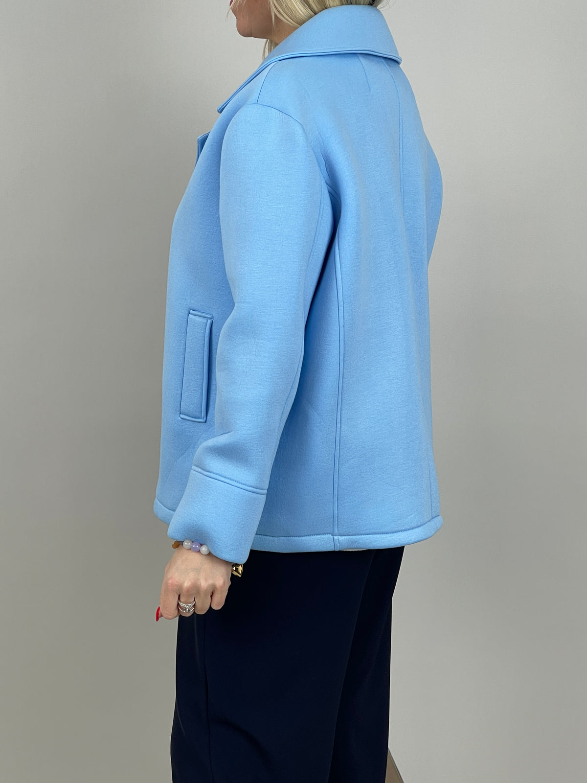 Jacke Soft in Hellblau