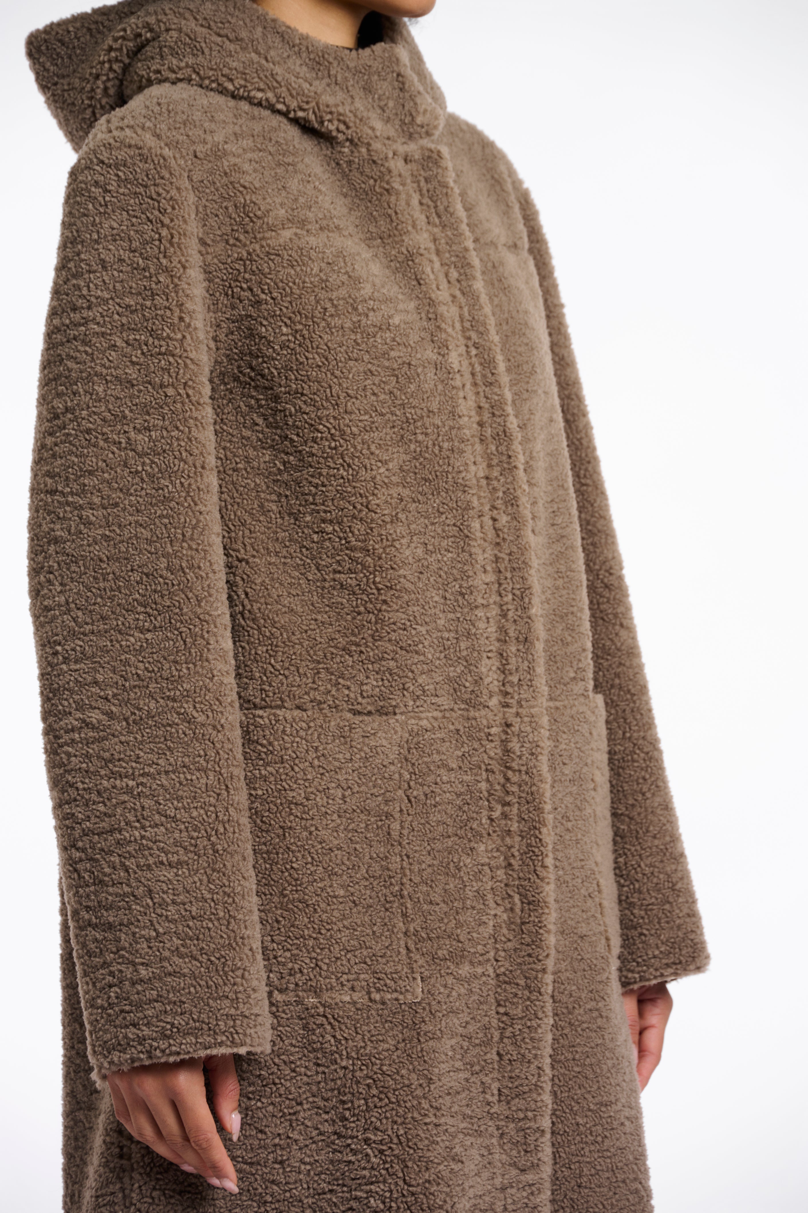 Mantel Wendbar Alina von Rino&Pelle in Toffee Art. RP6690