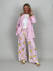 Marlene Hose Lemon in Rosa/Weiß