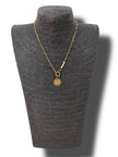Kette mit Blüte in Gold Artikel 6027