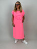 Kleid Ciao Bella in Neonpink