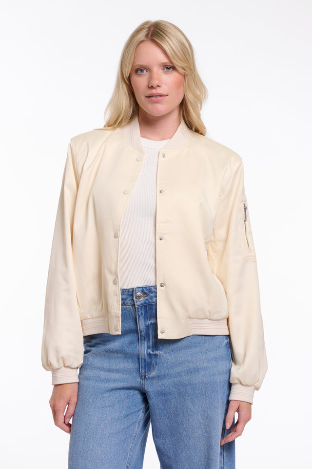 Bomber Jacke Banner in Birch von Rino&Pelle Artikel RP6773