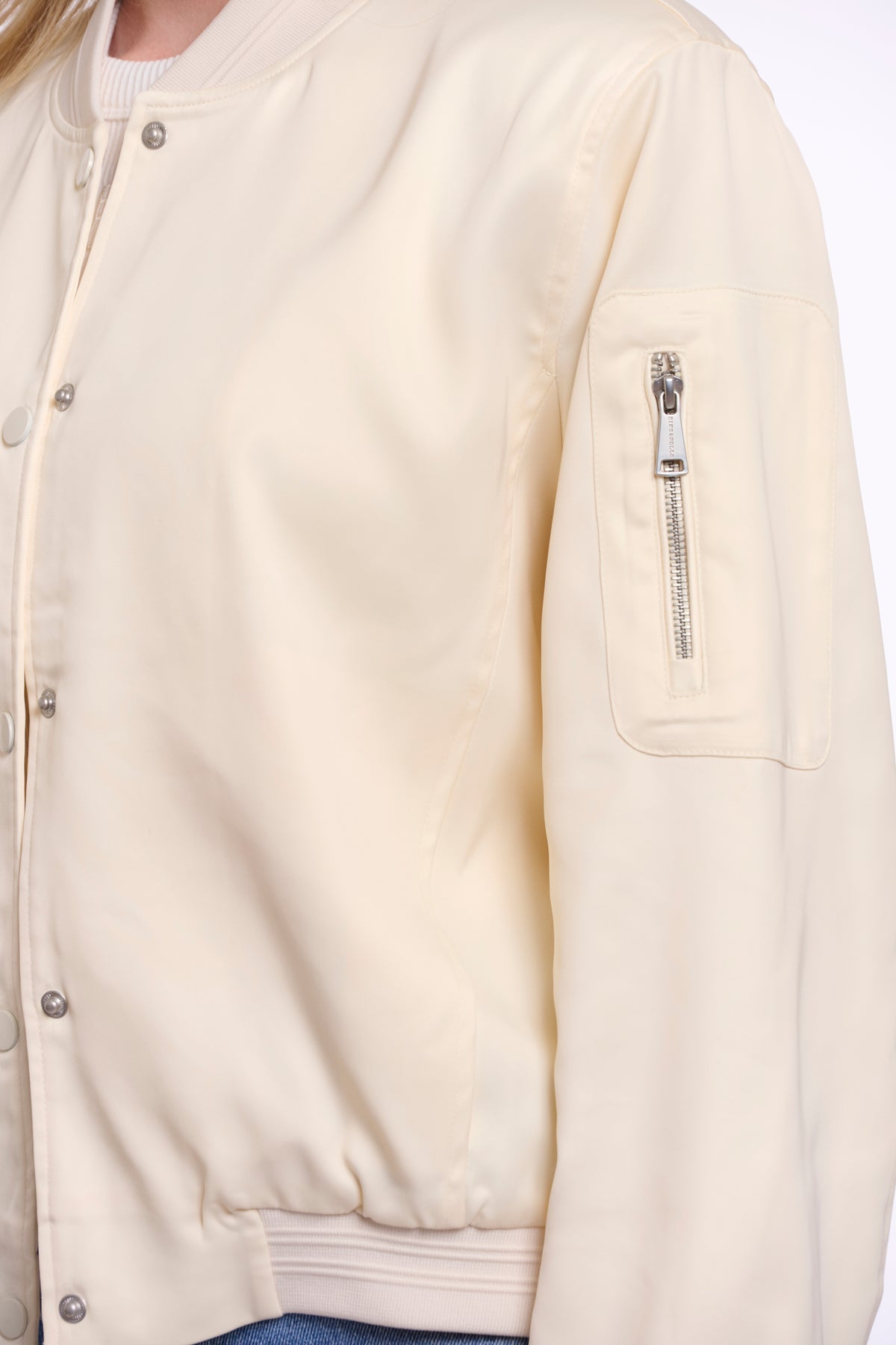 Bomber Jacke Banner in Birch von Rino&Pelle