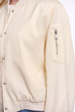 Bomber Jacke Banner in Birch von Rino&Pelle