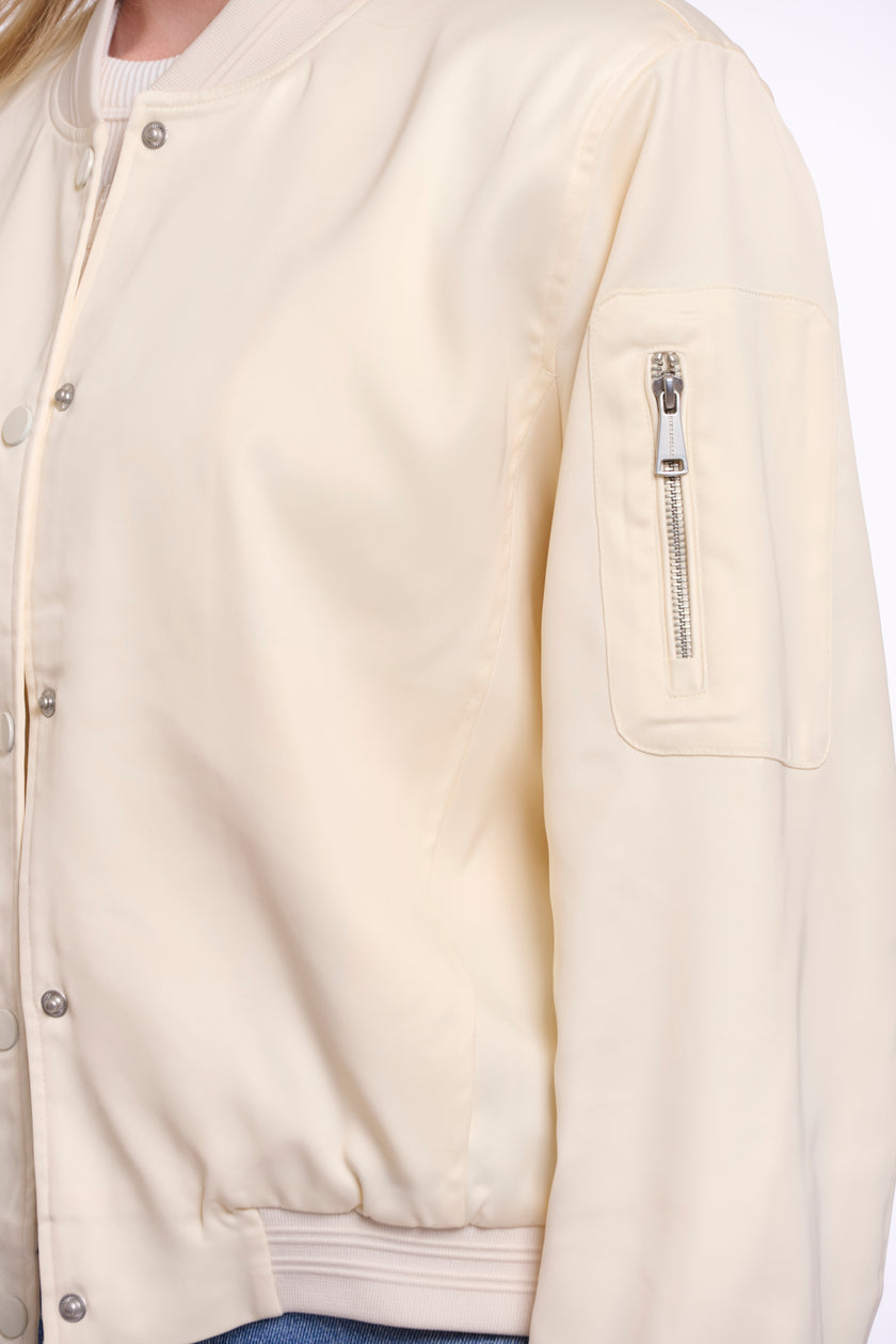 Bomber Jacke Banner in Birch von Rino&Pelle