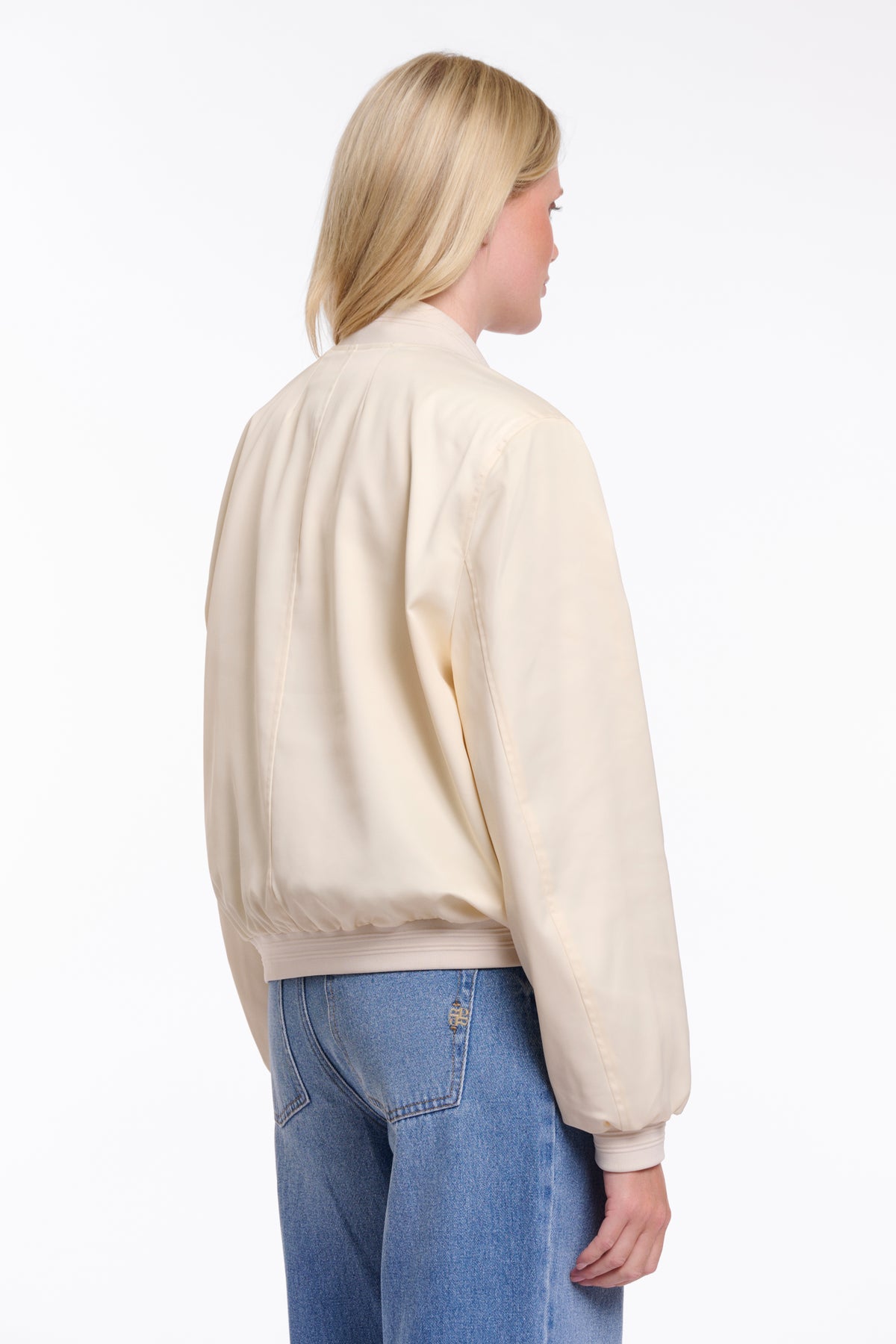 Bomber Jacke Banner in Birch von Rino&Pelle