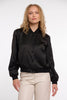 Bomber Jacke Banner in Schwarz von Rino&Pelle