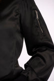 Bomber Jacke Banner in Schwarz von Rino&Pelle