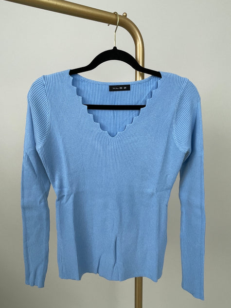 Pullover Rippstrick in versch. Farben