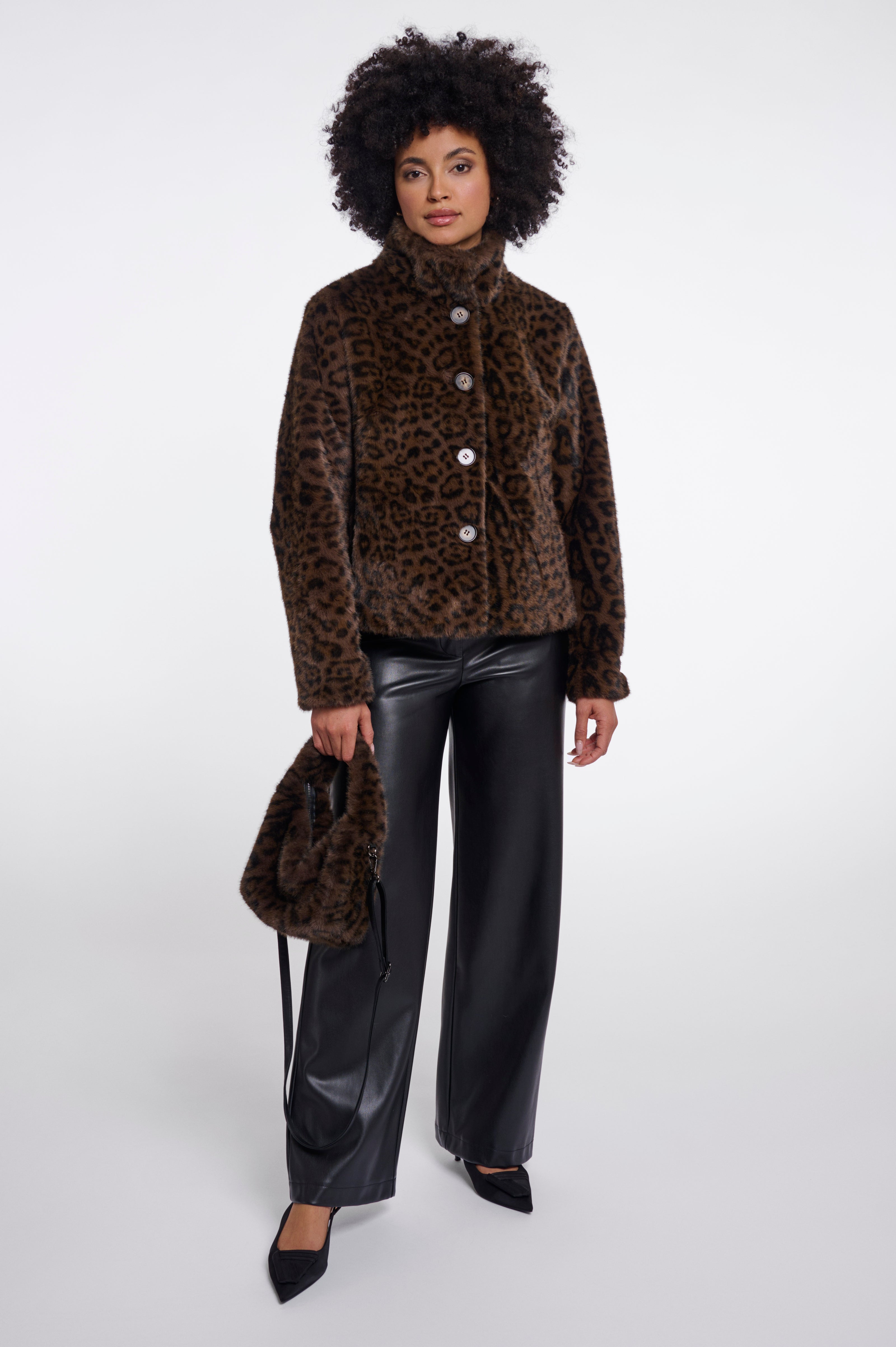 Tasche Cheryl von Rino&Pelle in Brown Leopard
