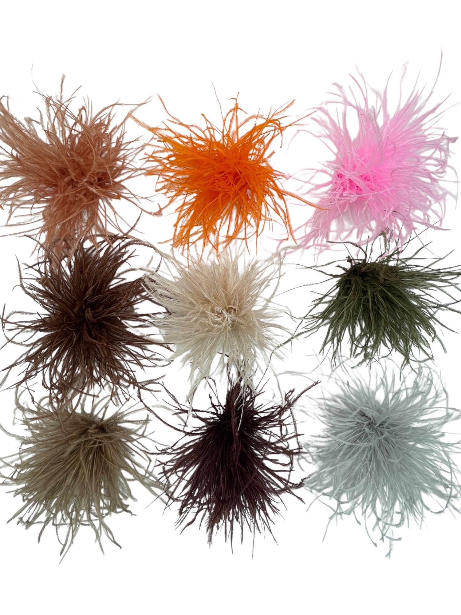 Federbrosche in versch. Farben Artikel 6222