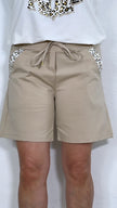 Shorts mit Leo Details in versch. Farben Artikel 4131