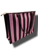 Tasche Streifen Mokka/Rosa Art. 6535