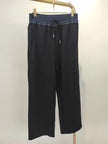 Marlenehose Soft mit Denim-Bund