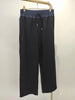 Marlenehose Soft mit Denim-Bund