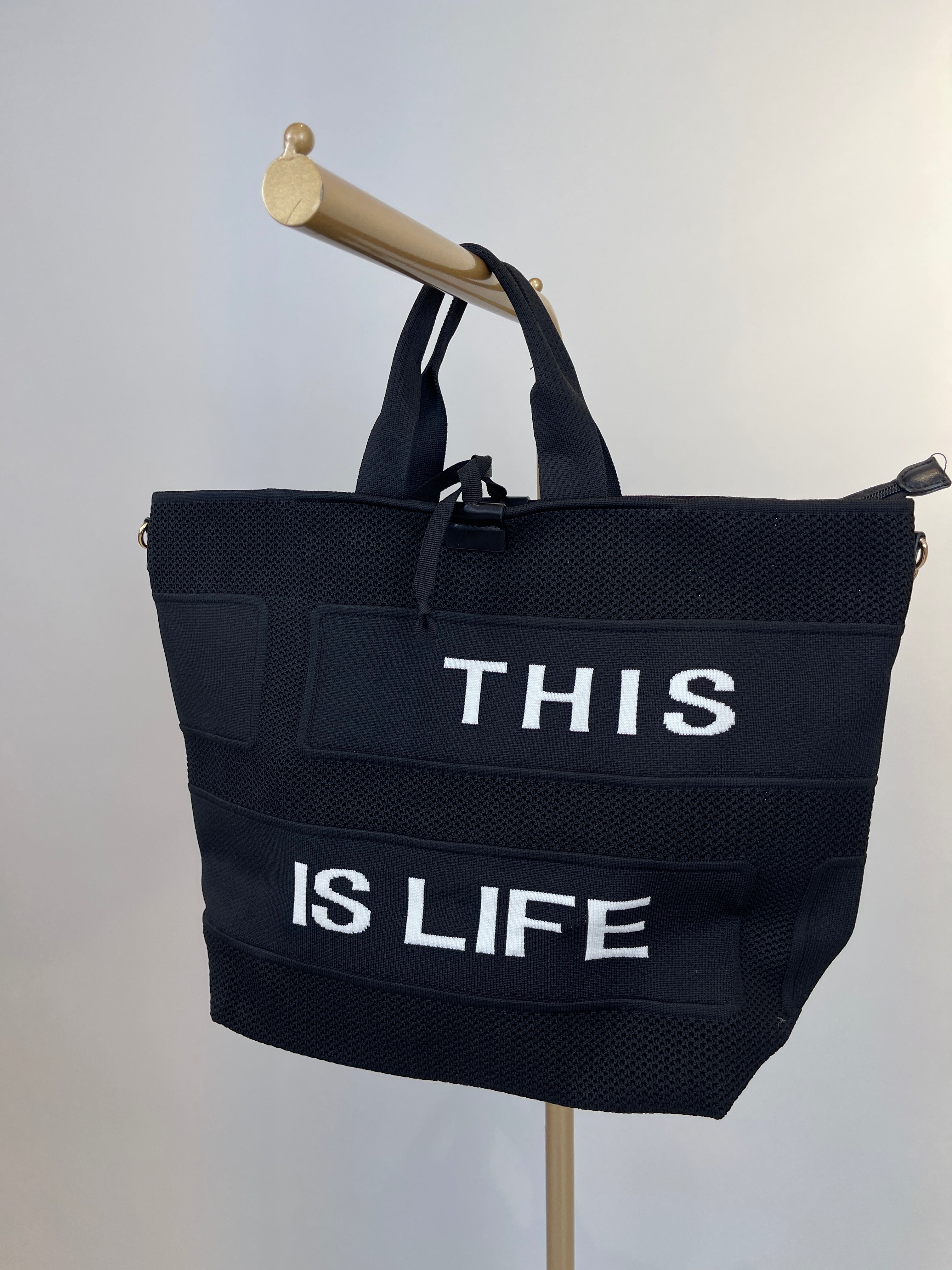 Stylischer Shopper in Schwarz